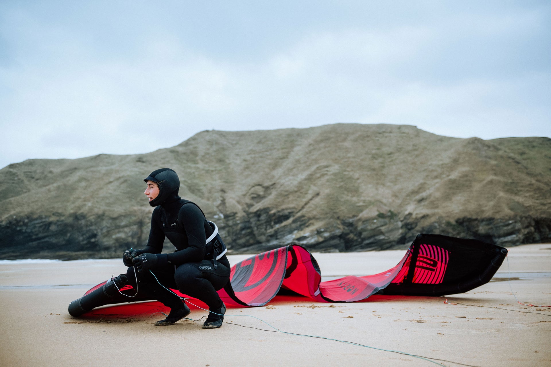 Mystic Gem Hooded Wetsuit Marketing Image 5