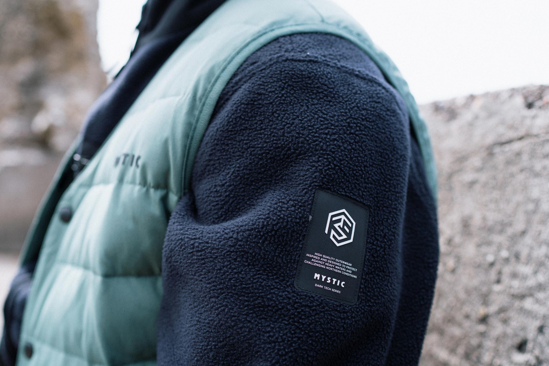 Mystic DTS Fleece Zip Thru Marketing Image 2