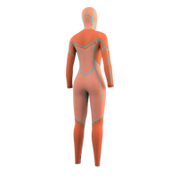 Mystic Gem Hooded Wetsuit Black 4