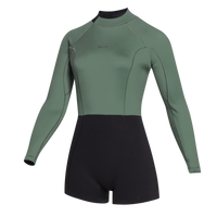 Lunar Longarm Shorty 2/2mm Bzip Women