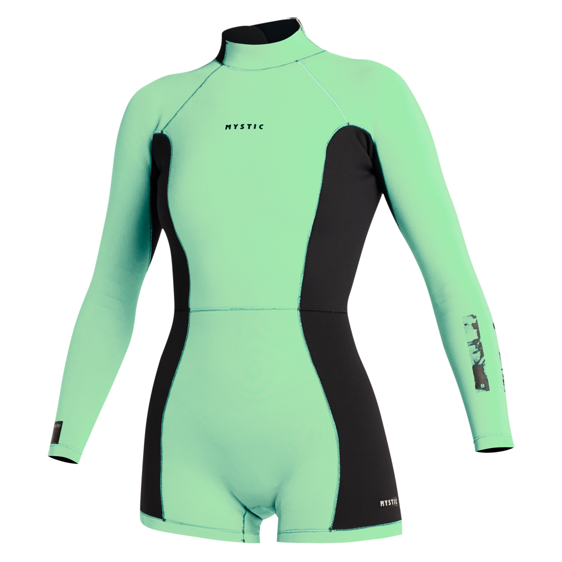 Mystic Lunar BK Wetsuit Lime Green 1
