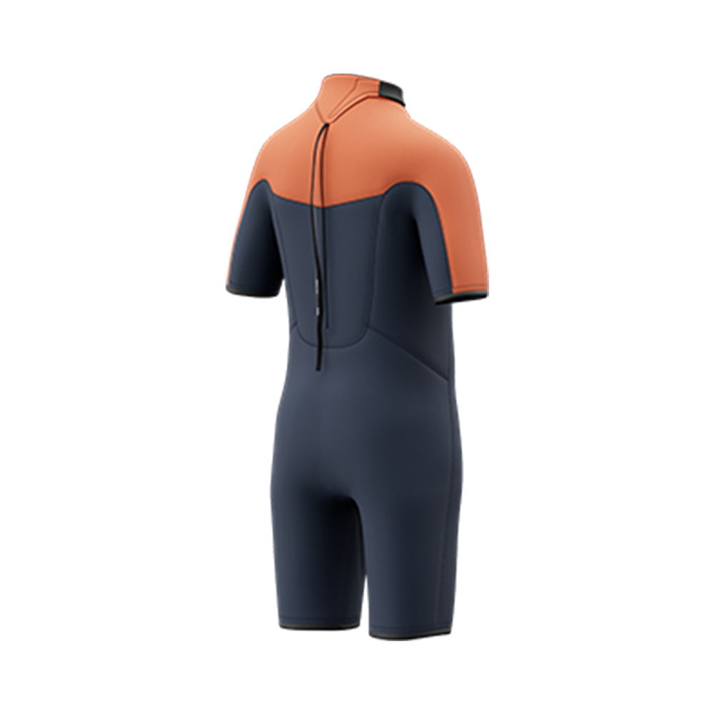 Mystic Star Shorty Kids 2026 Navy /Orange 2