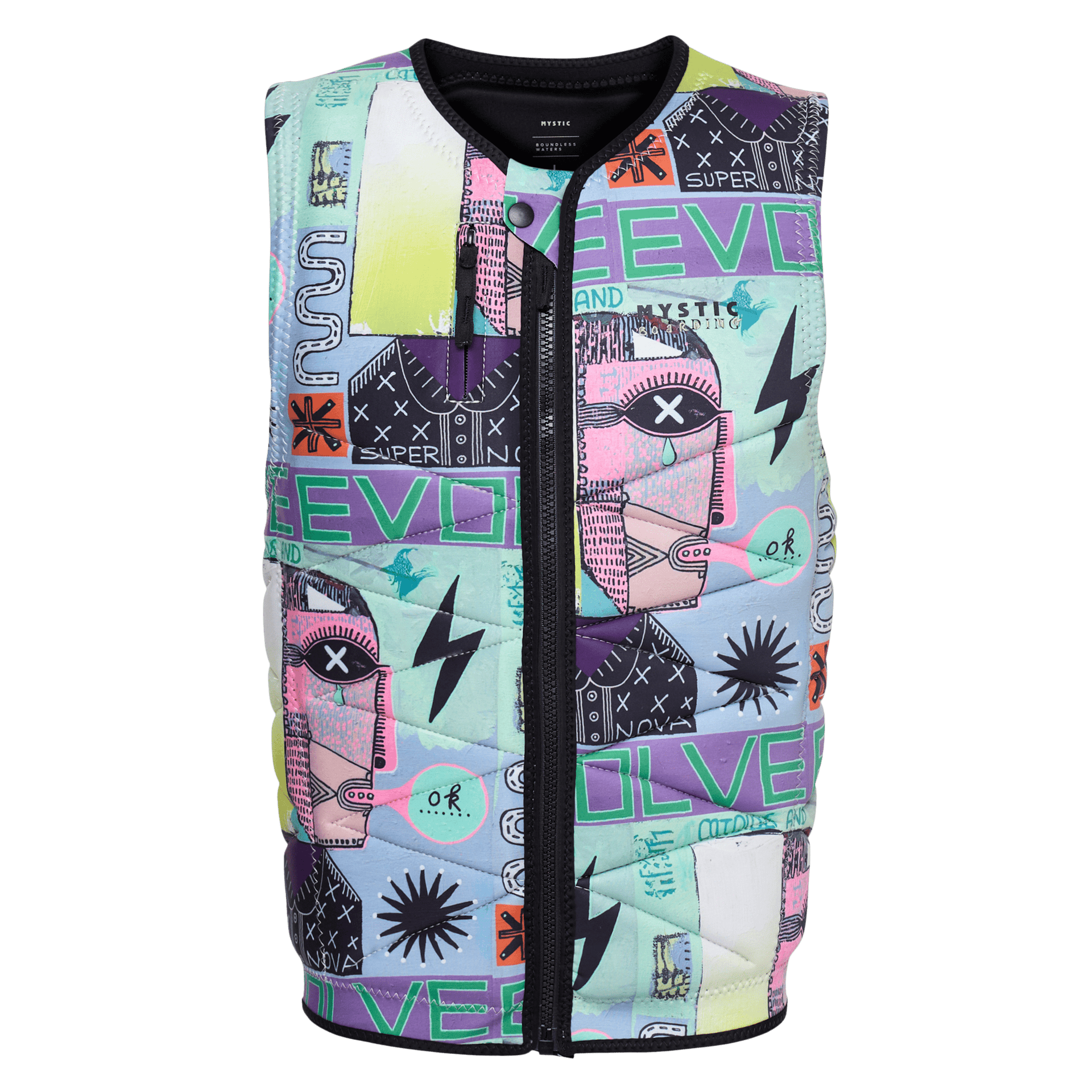 Outlaw Impact Vest Fzip Wake