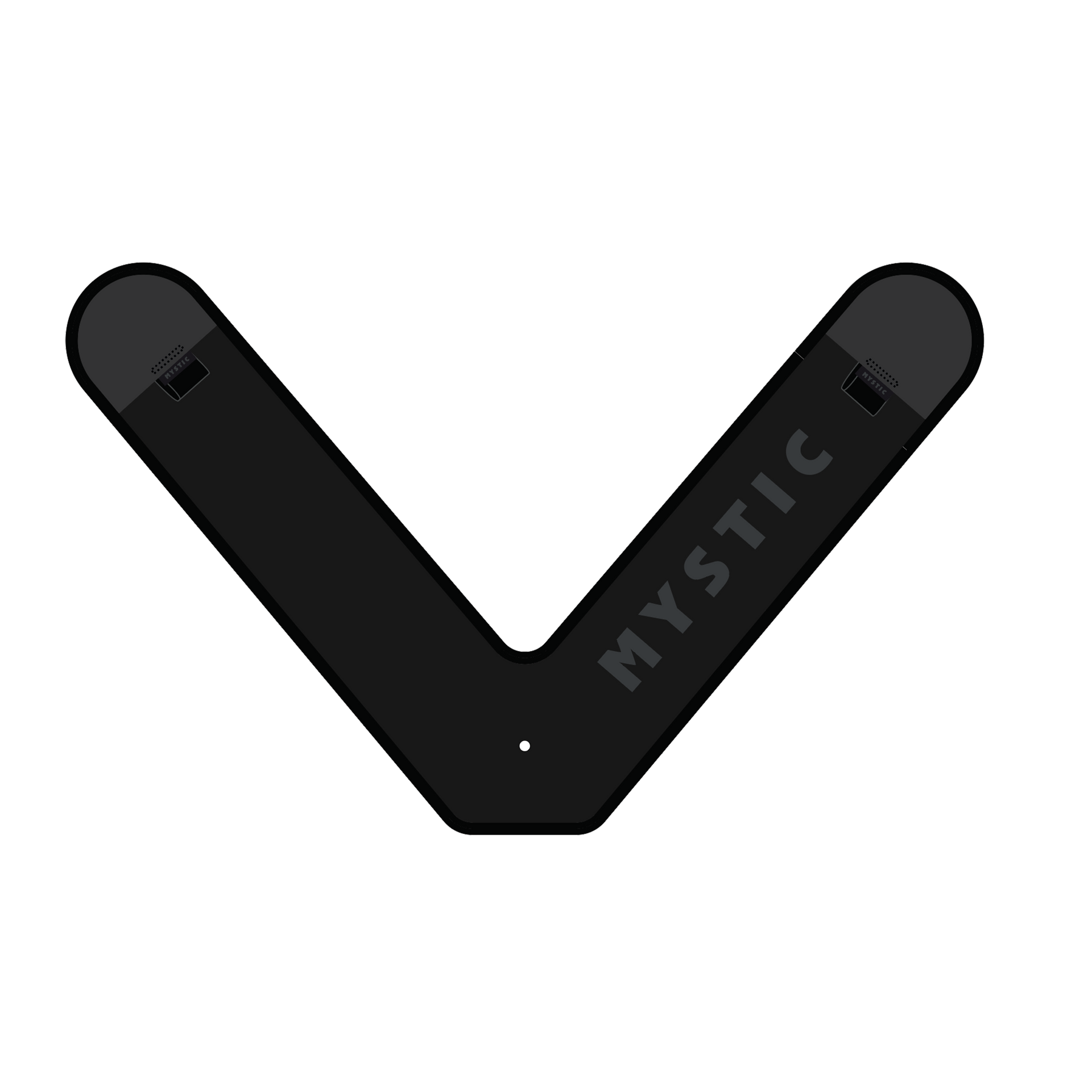Mystic Footstrap en forme de V Black 1