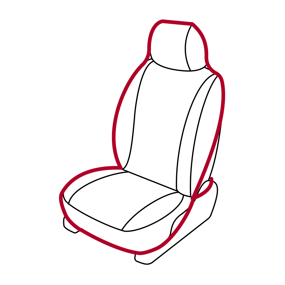 Mystic Car Seat Cover Black 1