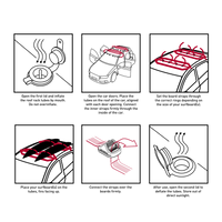 Mystic Inflatable Roofrack System Black 2