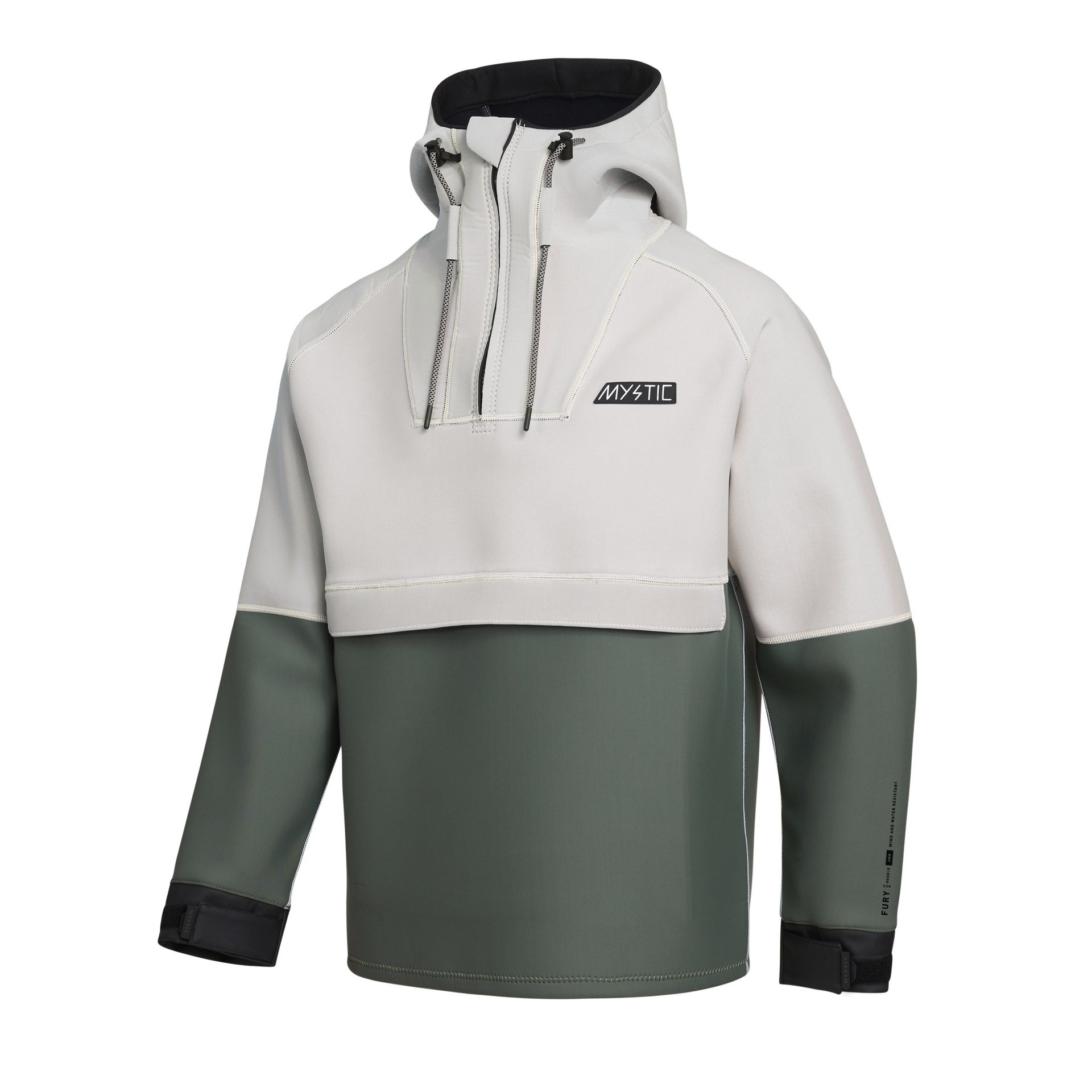 Mystic Fury Hoodie Dark Olive 1