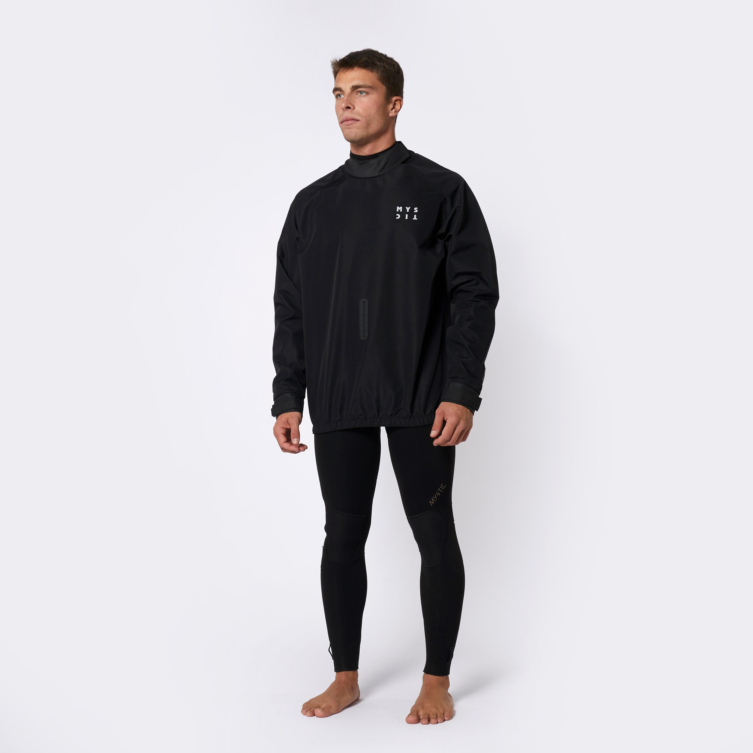 MYSTIC【GUST WINDBREAKER】 BLACK Lsize Gust Windbreaker