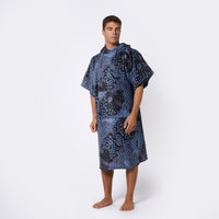 Mystic Velours AOP Blue/Black 5