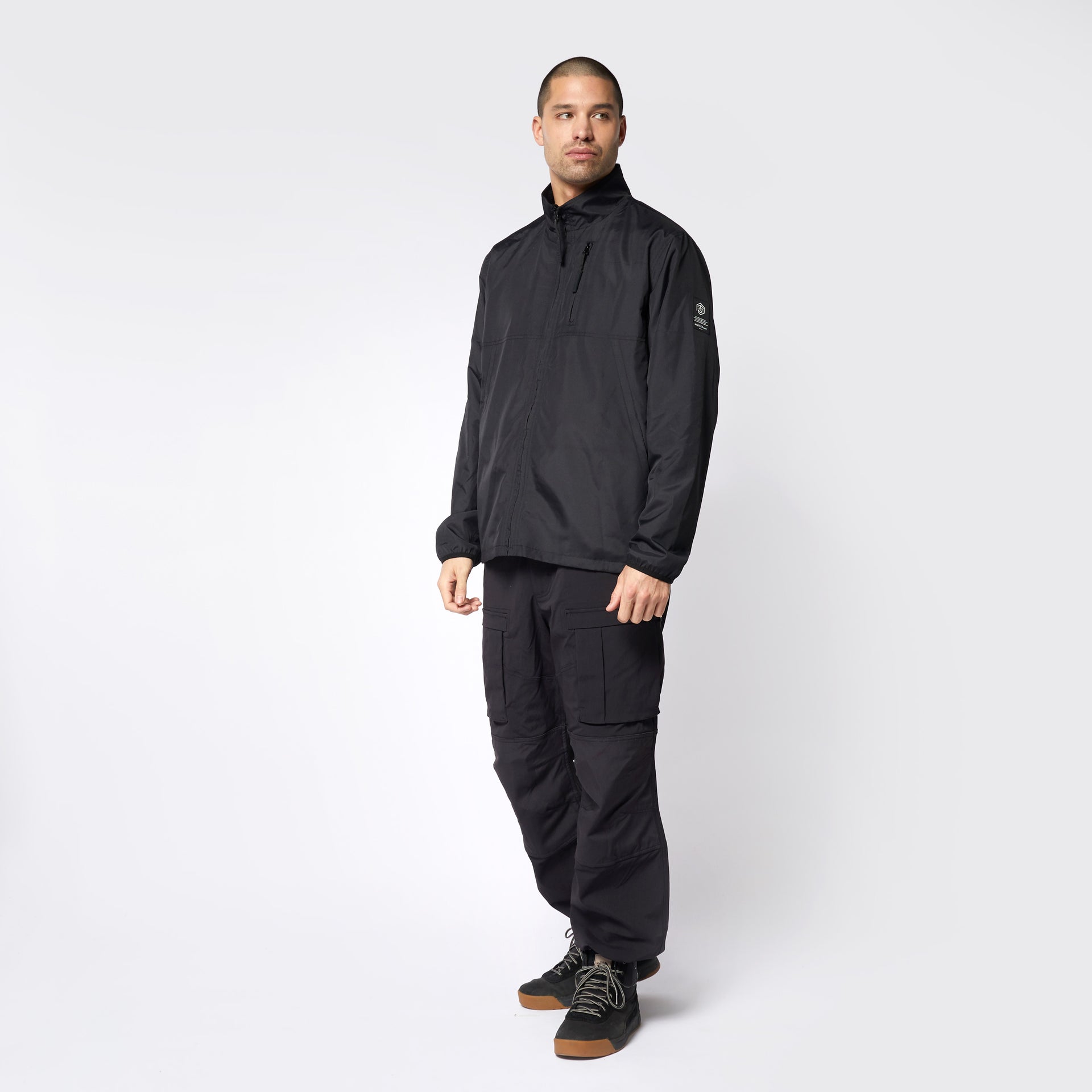 Mystic DTS Reversible Zip Thru Jacket Black 4