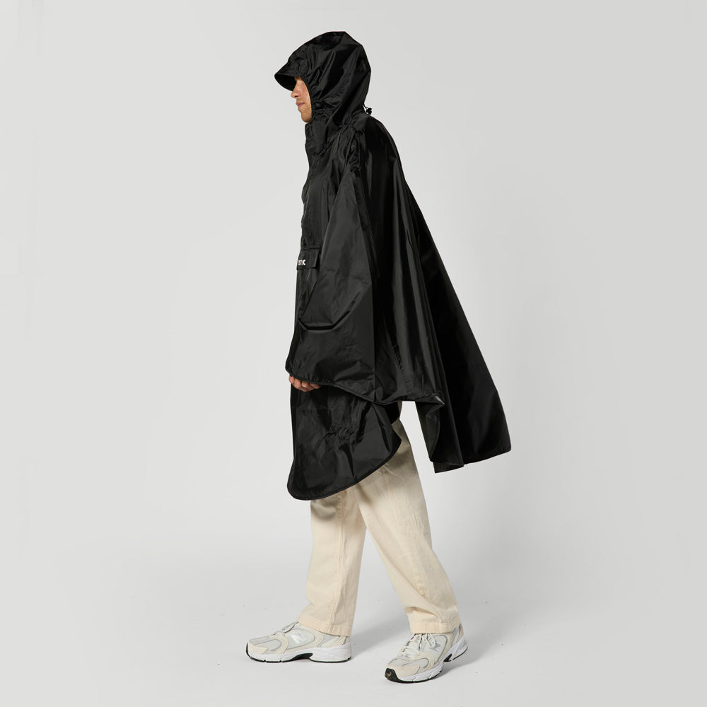 Mystic Rain Poncho Black 3