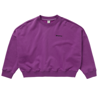 Mystic Dropped Shoulder Crew Sunset Purple 1