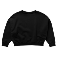 Mystic Dropped Shoulder Crew Black 2