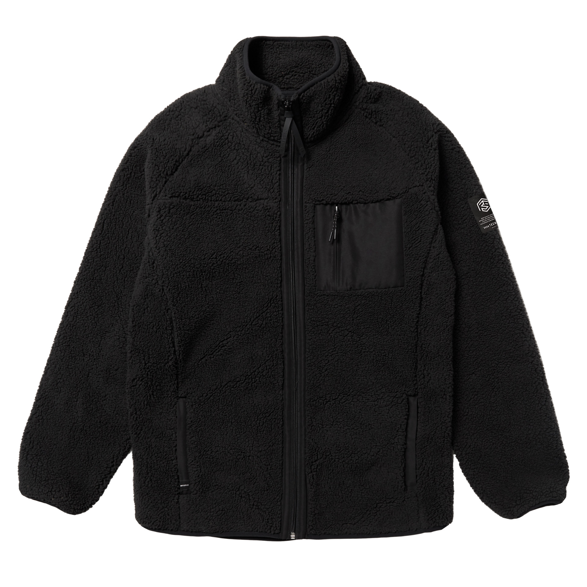 Mystic DTS Teddy Zip Thru Black 1