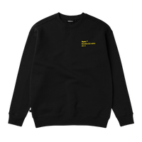 Mystic Trademark Crew Black 1