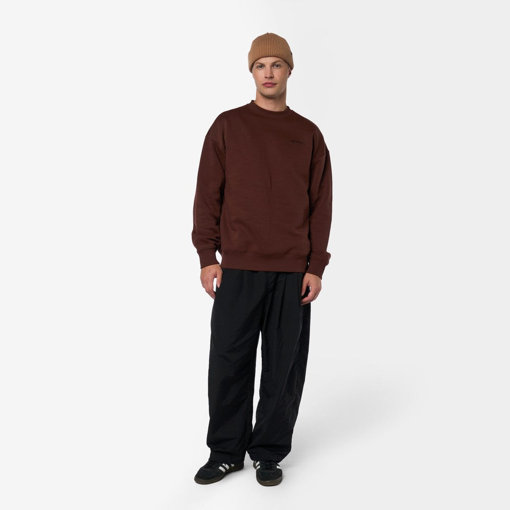 Mystic Profile Crew Deep Brown 3