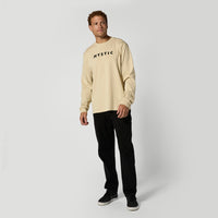 Mystic Brand L/S Tee Pale Khaki 3