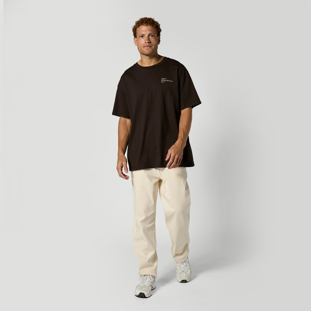 Mystic Heartsease Tee Dark Brown 3