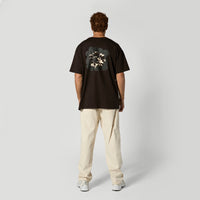Mystic Heartsease Tee Dark Brown 4