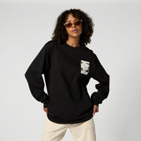 Mystic Heartsease L/S Tee Black 6