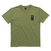 Mystic Pansy Tee Olive Green 1