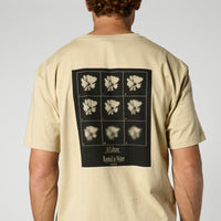 Mystic Pansy Tee Pale Khaki 5