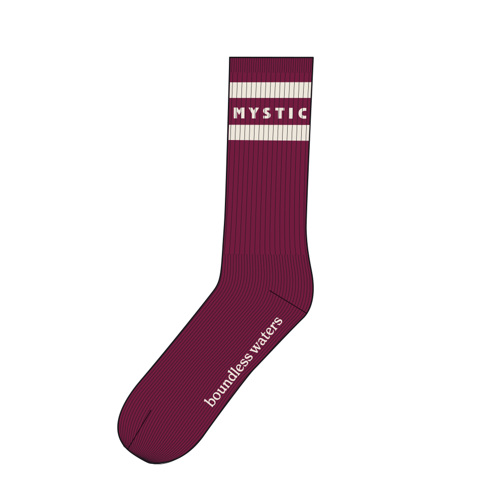 Mystic Brand Season Socks Berry 1