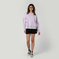 Mystic Dropped Shoulder Crew 2025 Lilac 5