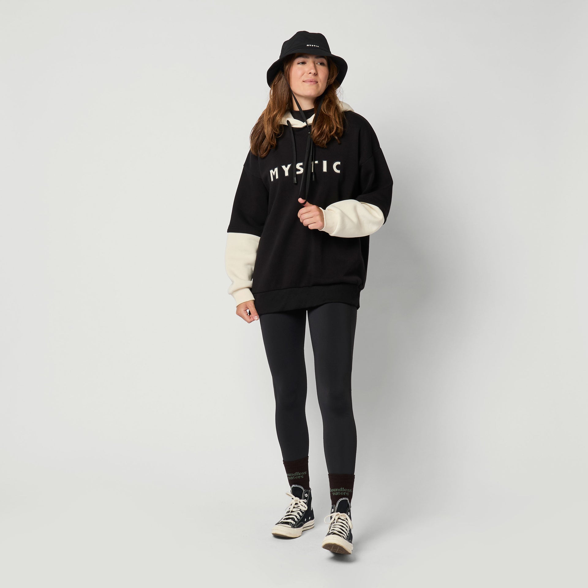 Mystic Overseas Hoodie Black 3