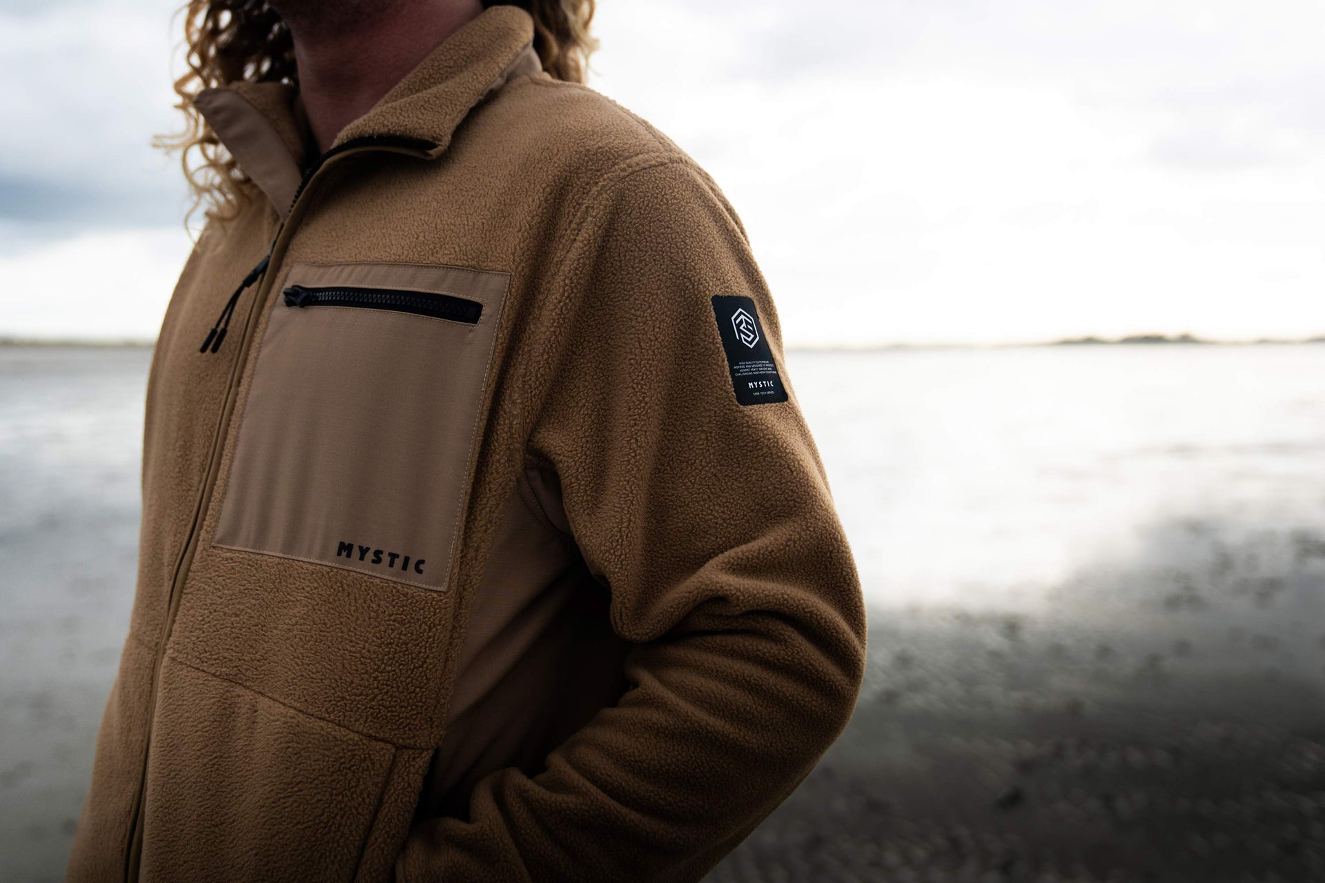 Mystic DTS Fleece Zip Thru Marketing Image 1