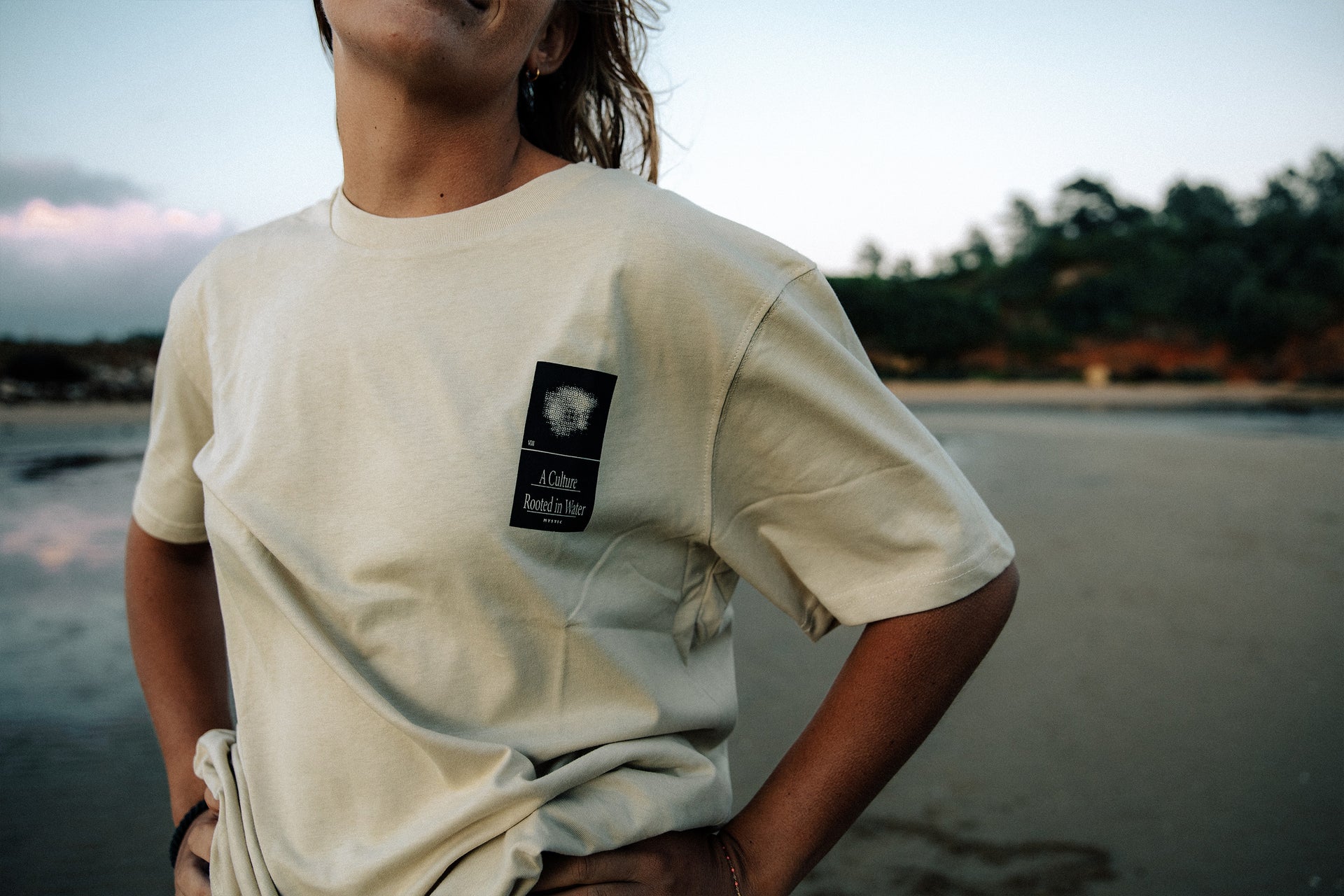 Mystic Pansy Tee Marketing Image 2